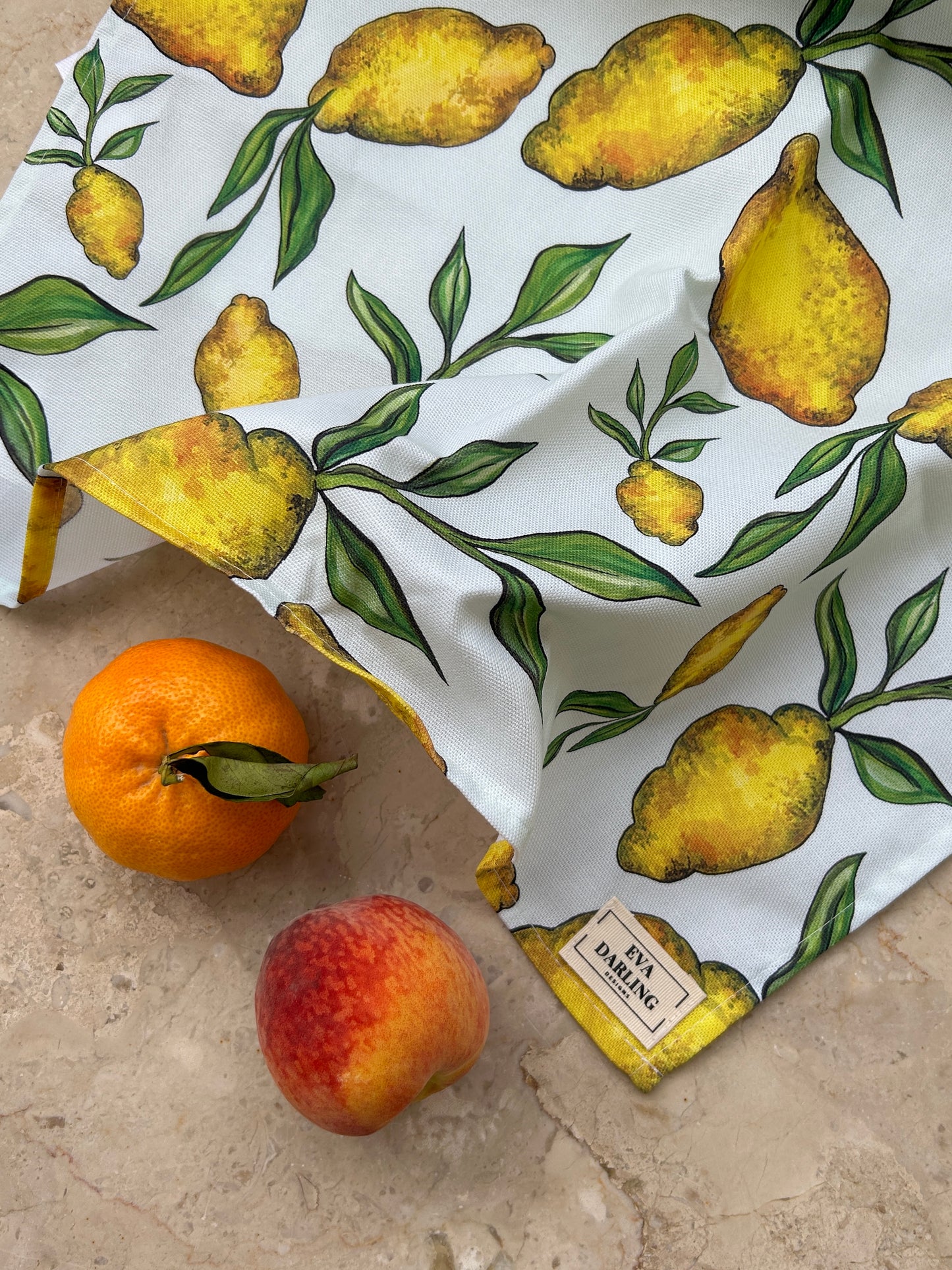 Amalfi Lemons Tea Towel