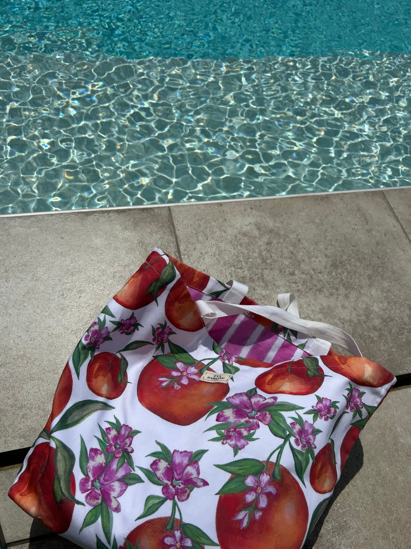 Orange Grove Tote Bag