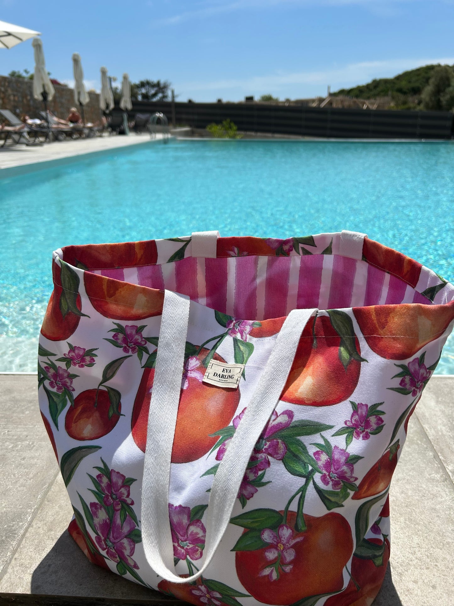 Orange Grove Tote Bag