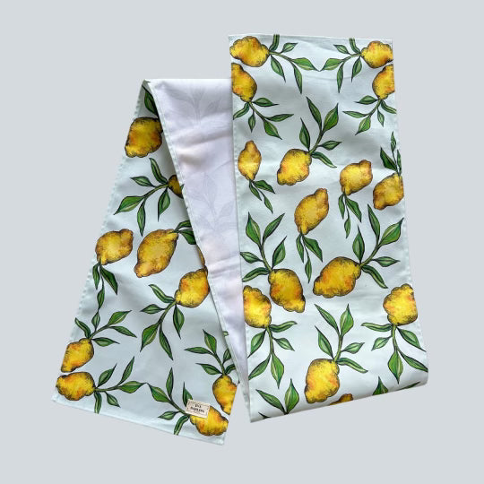 Amalfi Lemons Table Runner