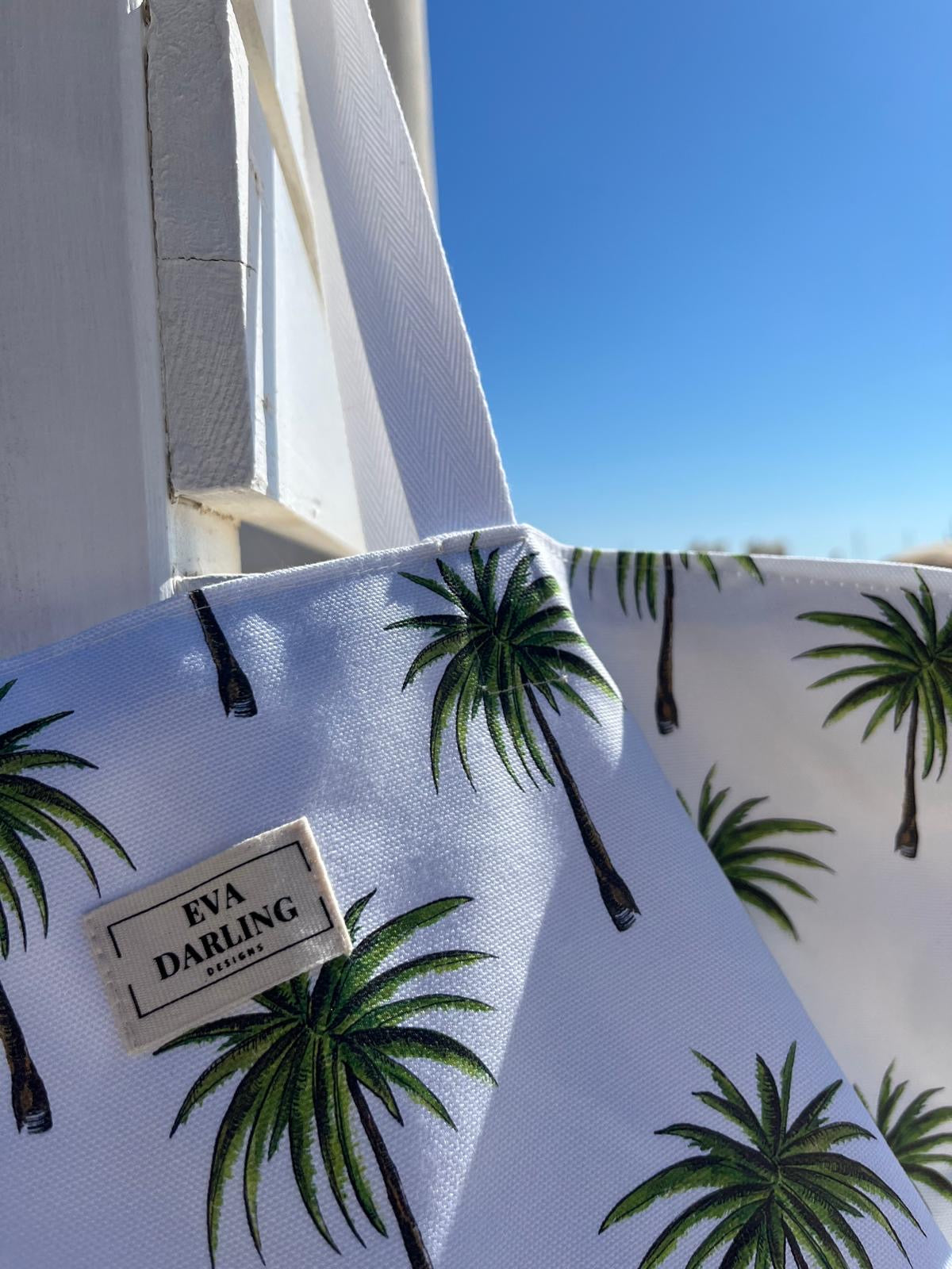 Boulevard Palms Tote Bag