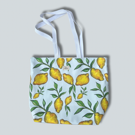 Amalfi Lemons Tote Bag
