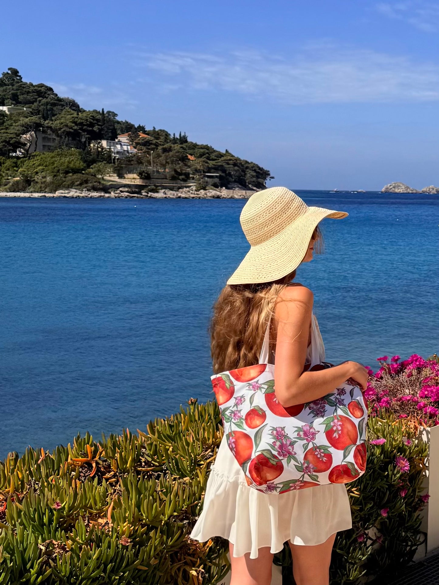 Orange Grove Tote Bag