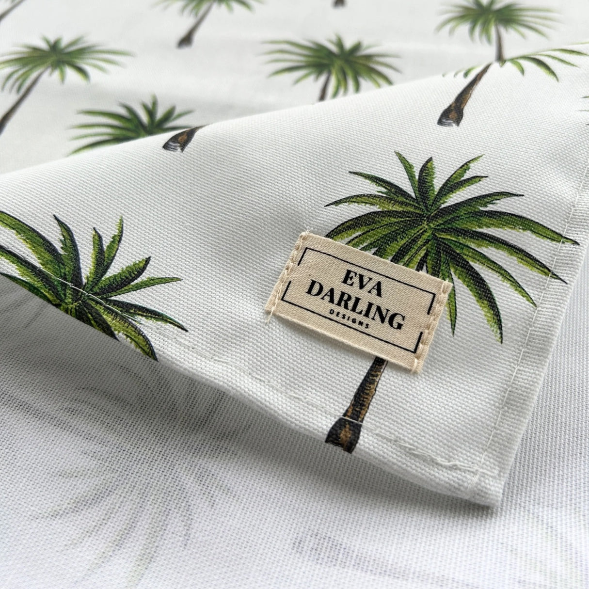 Boulevard Palms Tea Towel