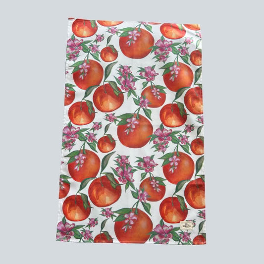 Orange Grove Tea Towel