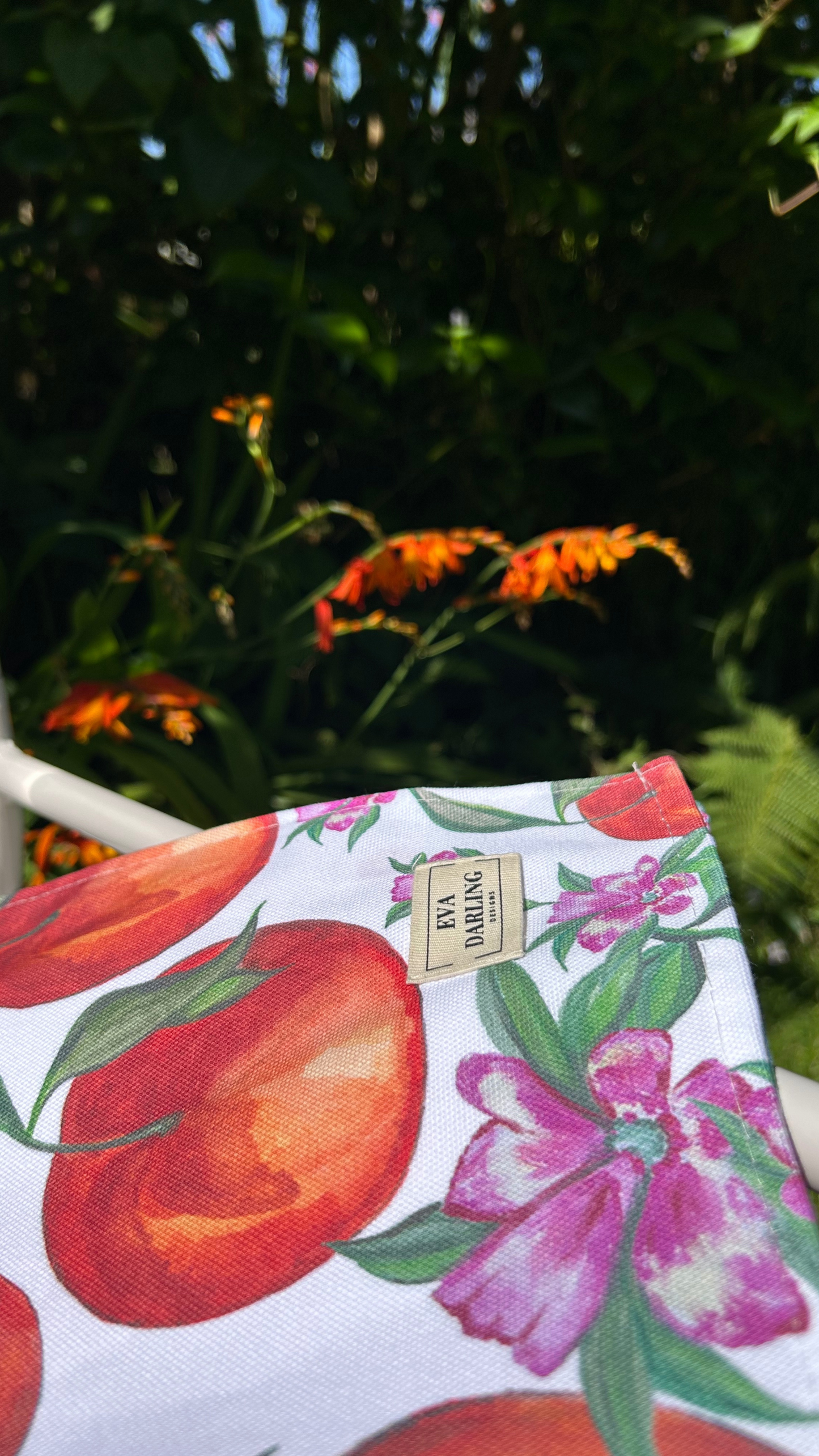Orange Grove Tea Towel