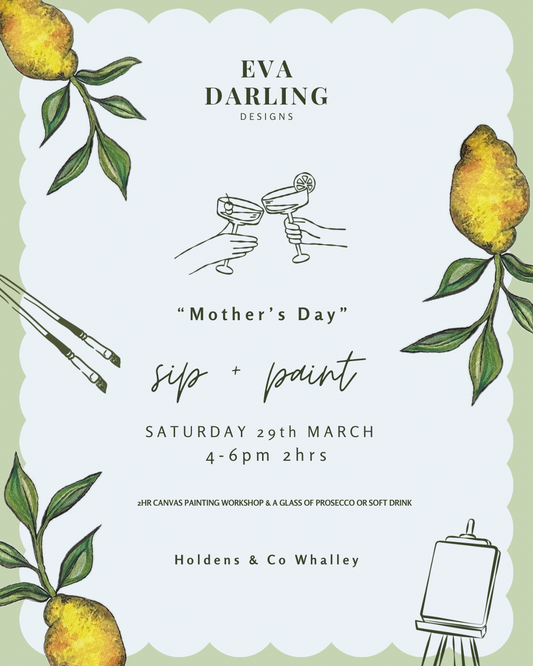 Mother’s Day Sip & Paint - 29/03/2025