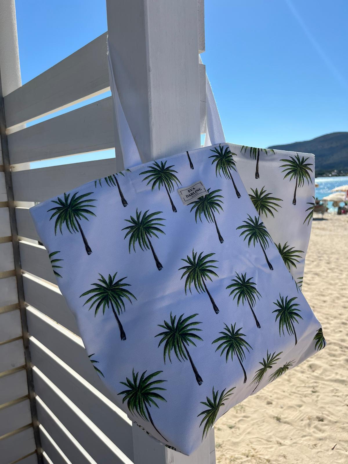 Boulevard Palms Tote Bag